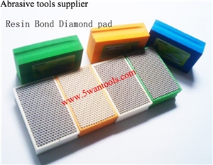 Resin Bond Diamond Hand Polishing Pad and Block