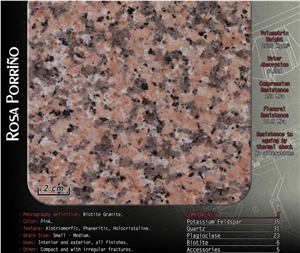Rosa Porrino Granite Blocks