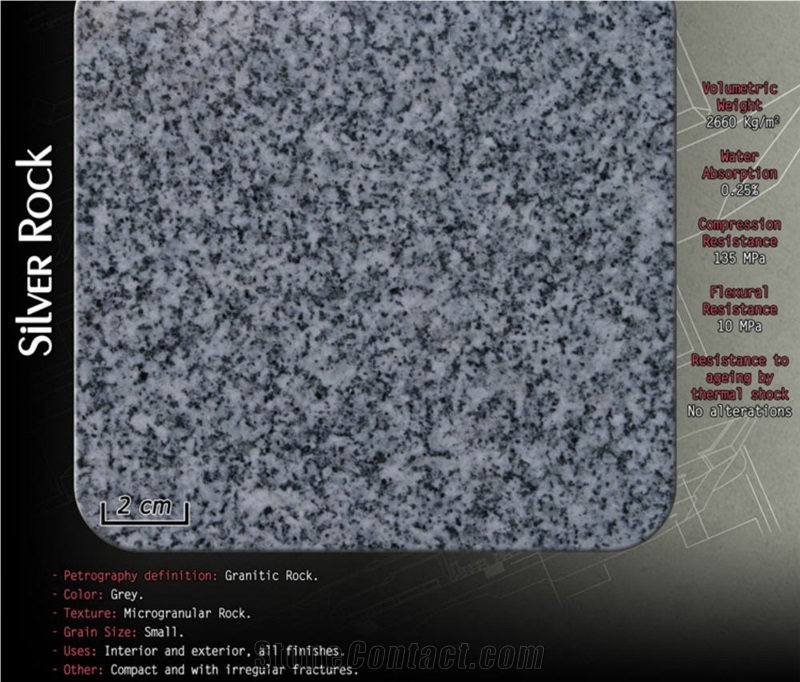 Silver Rock Granite Blocks