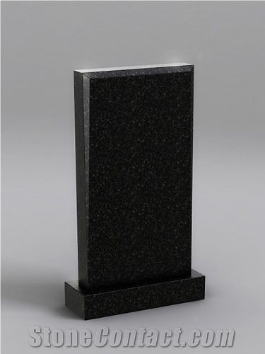 China Black , Shanxi Black Granite Tombstone