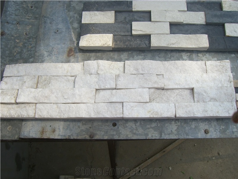 China White Quartzite Cultured Stone
