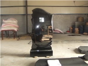 Fengzhen Black Granite Tombstone