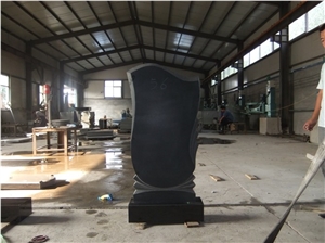 Fengzhen Black Granite Tombstone