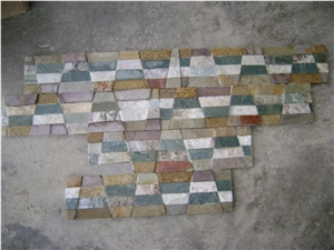 Multicolor Slate Culture Stone,Stack Stone