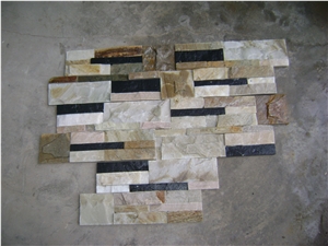 Multicolor Slate Culture Stone,Stack Stone