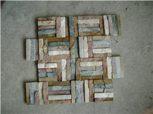 Multicolor Slate Culture Stone,Stack Stone
