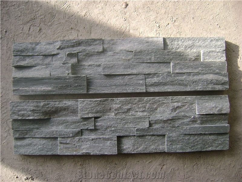 P013 Green Culture Slate, Green Ledge Stone