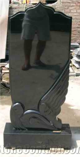 Shanxi Black Tombstone, Gravestone, Headstone