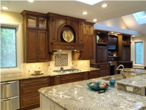 Sun Flower Granite Kitchen Countertop