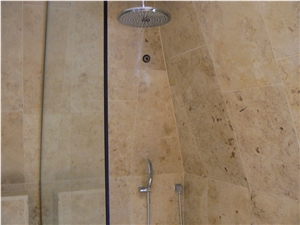 Jura Beige Limestone Bathroom Wall Tiles