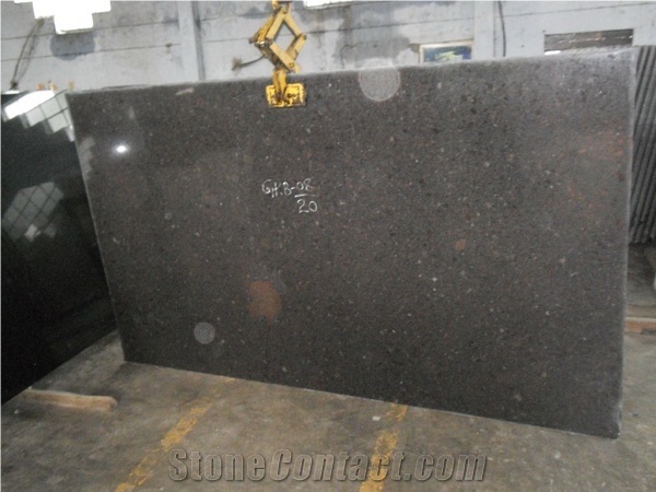 Coffee Brown Granite Slabs, India Brown Granite