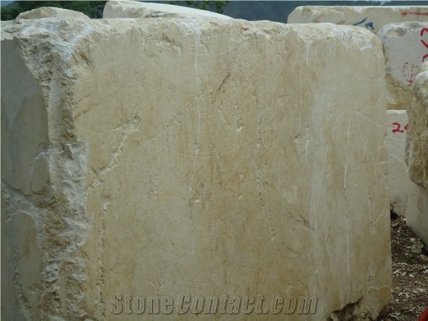 Indonesian Marble (Block Marble), Creama Arial Marble Block