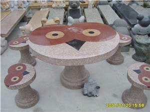 Garden Products Stone Chair and Table Garden Products Stone Chair and Table