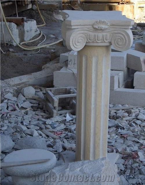 Granite Column with Defferent Carving