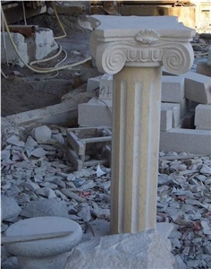 Granite Column with Defferent Carving