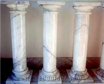 Granite Column with Defferent Carving