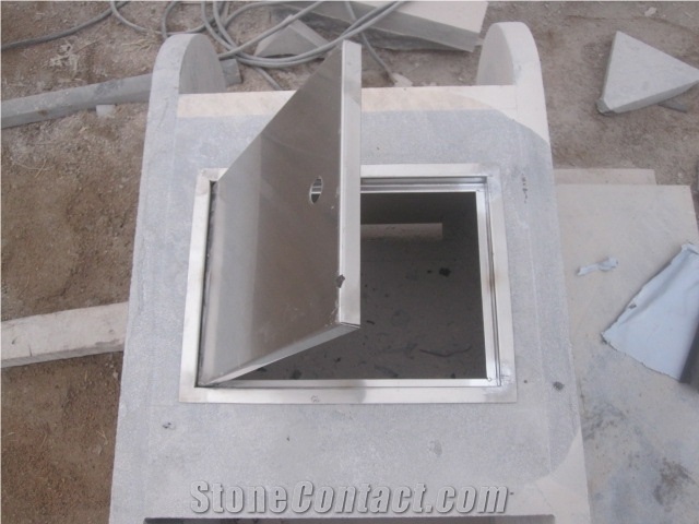 Natrual Bluestone Mailbox