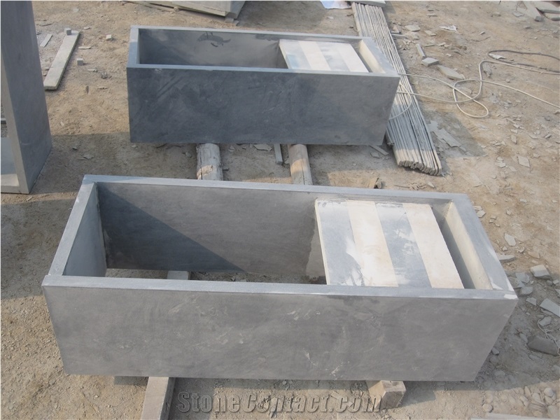 Natrual Bluestone Mailbox