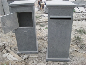 Natrual Bluestone Mailbox