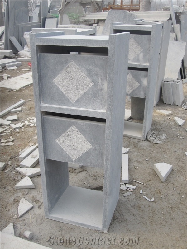 Natrual Bluestone Mailbox