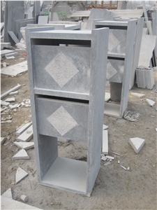 Natrual Bluestone Mailbox