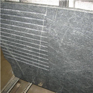 Natural Stone Drainboard Granite Kitchen Countertops