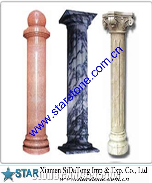Polished Marble Columns