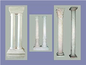Polished Marble Columns