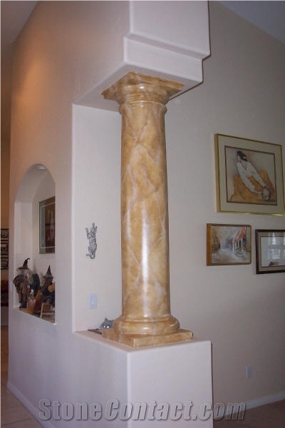 Polished Marble Columns