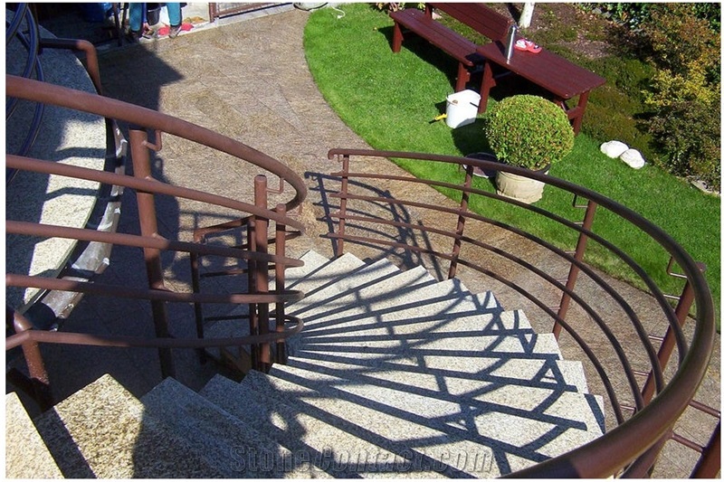 Albero Yellow Granite Staircase