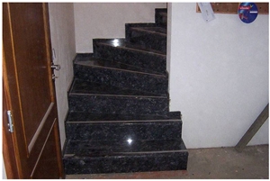 Azul Noche Granite Stairs
