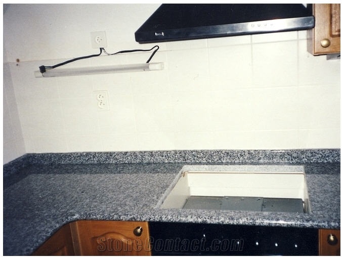 Bianco Tarn Granite Kitchen Countertop, Clair Du Tarn Granite Countertop