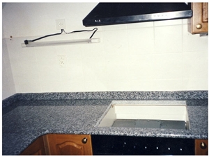 Bianco Tarn Granite Kitchen Countertop, Clair Du Tarn Granite Countertop