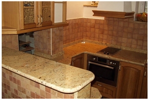 Madura Gold Granite Kitchen Countertop