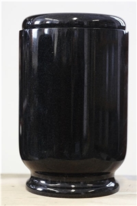 Shiva Black Granite Urns for Ashes Shiva Black Granite Urns for Ashes