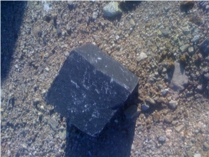 Black Basalt Cube Stone