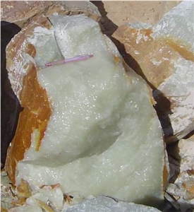 Green Onyx Block, Iran Green Onyx