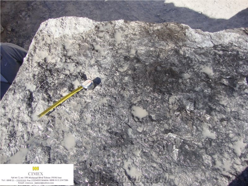 Pietra Gray Marble, Iran Grey Marble Block