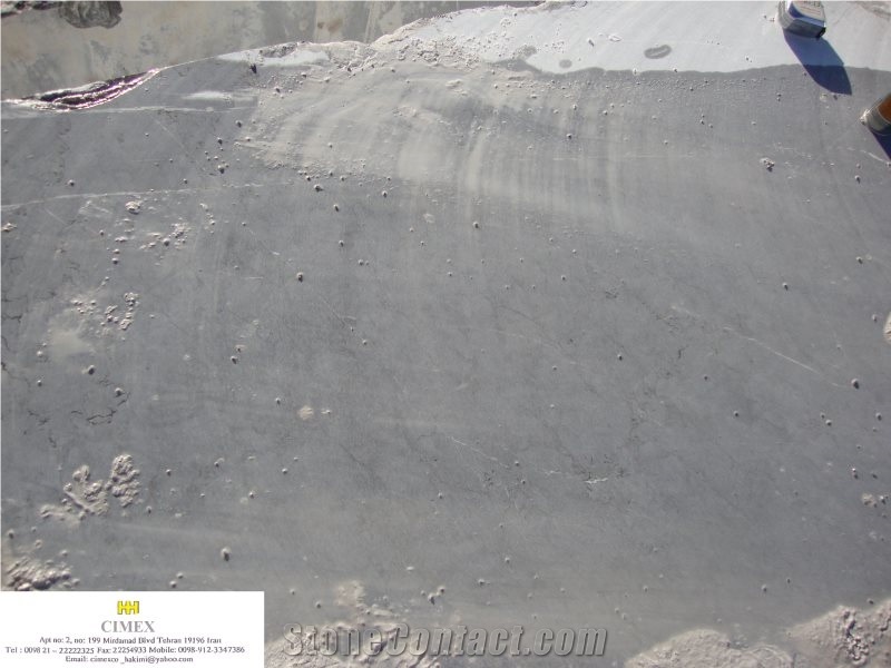 Pietra Gray Marble, Iran Grey Marble Block