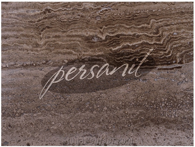 Travertine Tajareh Slabs & Tiles, Iran Brown Travertine