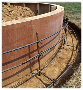 Circular Maple Tree Planter
