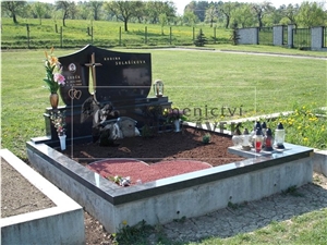Absolute Black Granite Monument