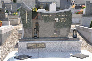 China Black Granite Tombstone