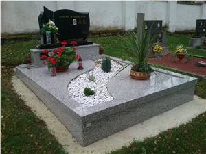 Grey Granite Monument
