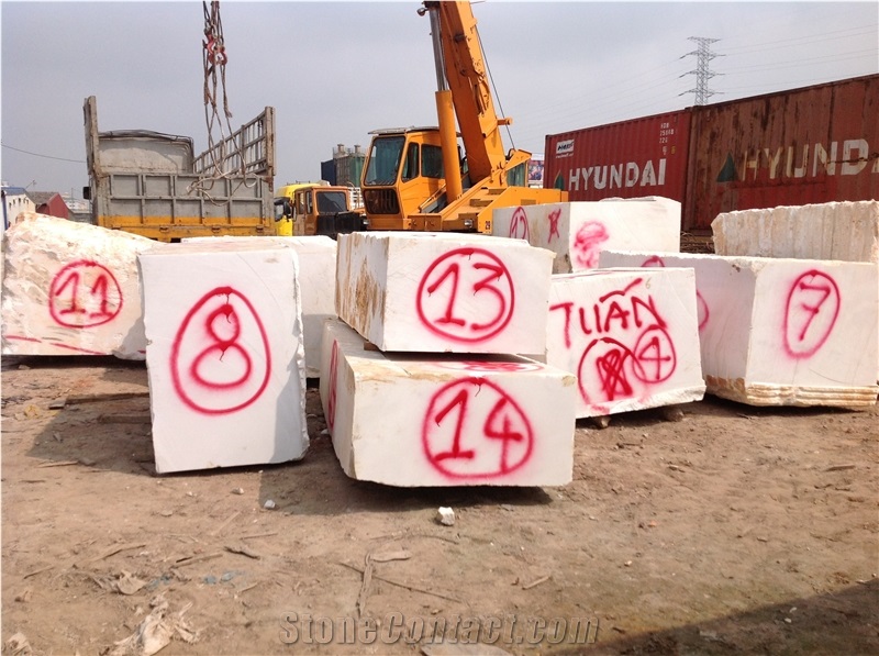 Wood Vein Marble Blocks, from Nastoma Stone Vietnam