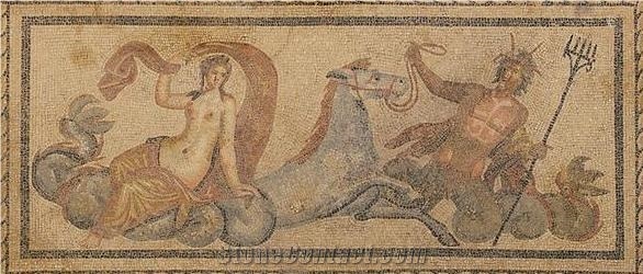Artistic Mosaic Triton