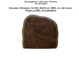Hallandia Granite Gravestone