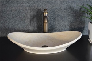Galala Beige Marble Wash Basin