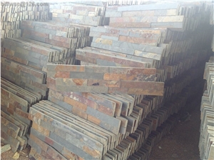 Slate Stone Wall Panel,Rust Slate Wall Cladding