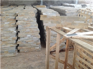 Slate Stone Wall Panel,Rust Slate Wall Cladding